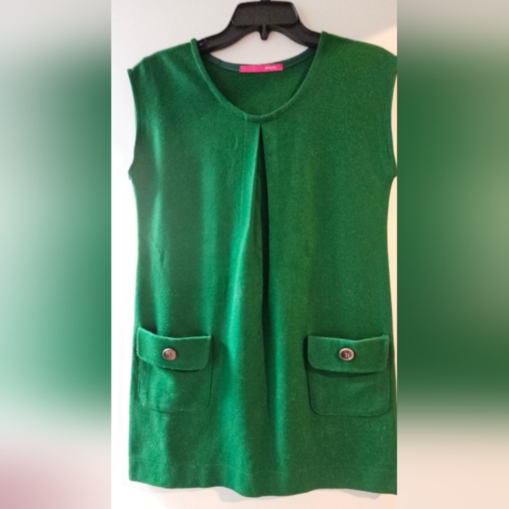 Pinkyotto green mini dress